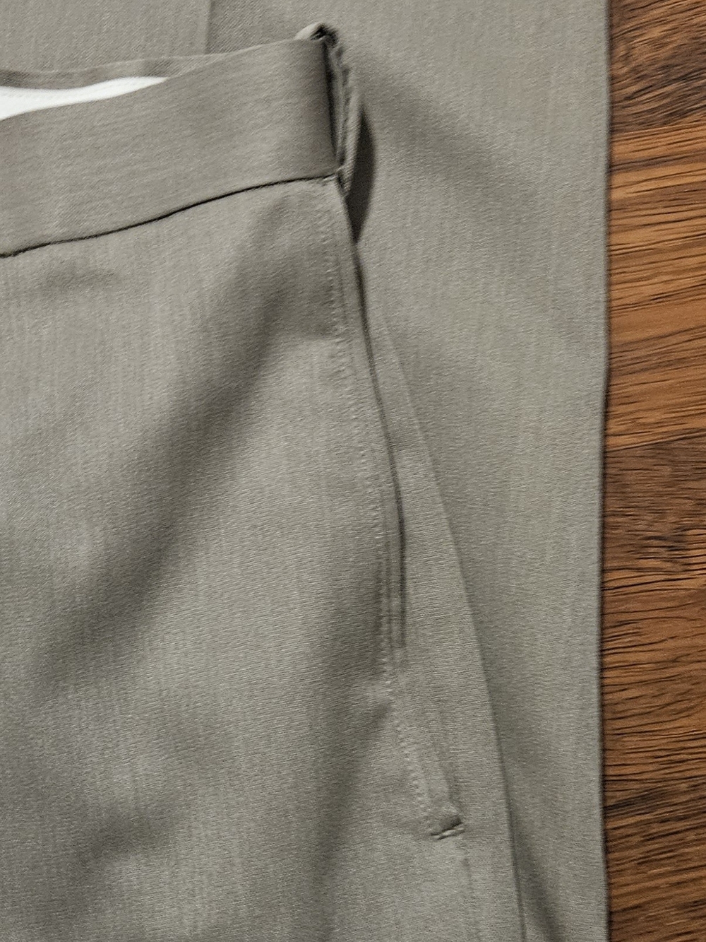 ROUNDTREE &YORKE mens easy-care dress pants SIZE 36x32 COLOR TAN CP30D - Picture 3 of 16